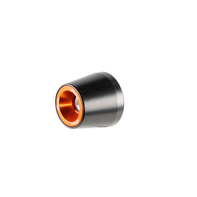 ALUMINIUM  / METAL HANDLEBAR BALANCERS (PAIR) - ORANGE